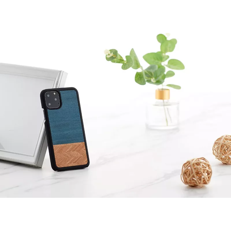 Funda de smartphone man and wood para iPhone 11 Pro – denim negro