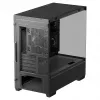 Caja semitorre PC DeepCool CG380 3F – Negra, 235×437×451 mm, compatible con 2x120 mm lateral + 1x120 mm trasero, fuente de alimentación abajo, HDD de 2,5 inch/3,5 inch