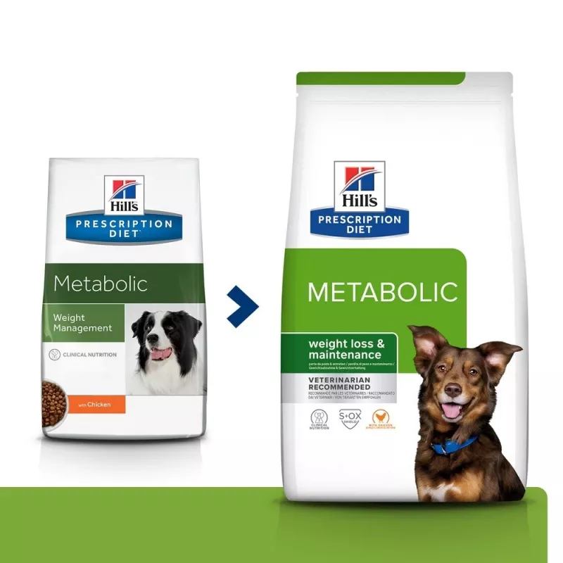 HILL'S PRESCRIPTION DIET Canine Metabolic pienso para perros con pollo 12 kg