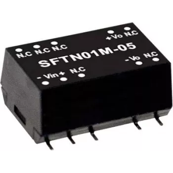 Fuente de alimentación MEAN WELL SFTN01L-12 1W 12V entrada 4,5-5,5V