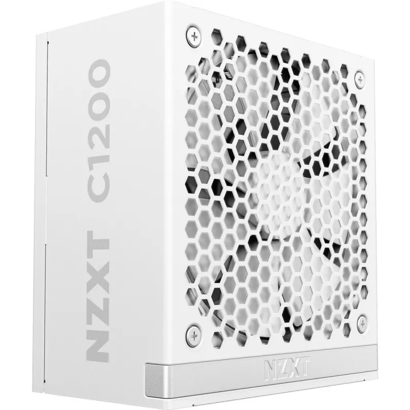 Fuente de alimentación | NZXT | PA-2G2BW-EU | 1200 Watt | Eficiencia 80 PLUS GOLD | MTBF 100000 horas | PA-2G2BW-EU