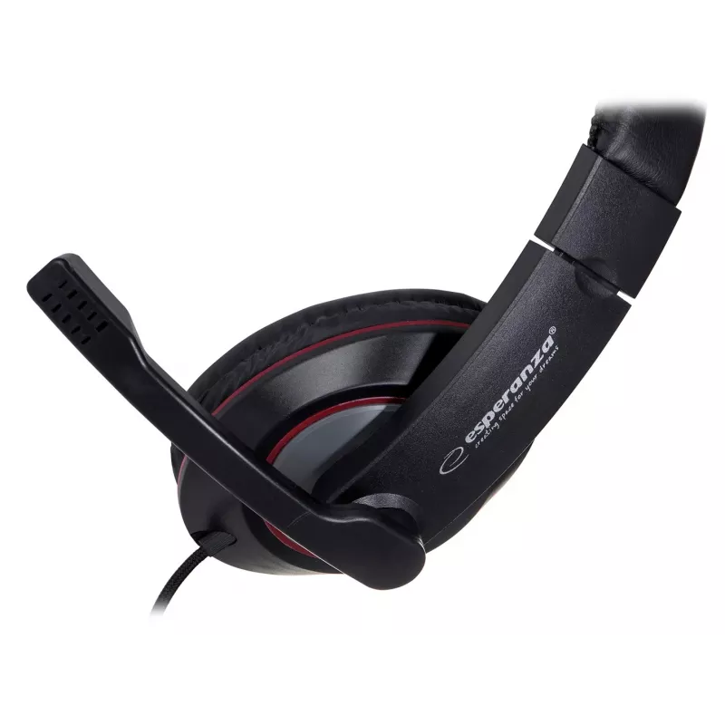 Auriculares con cable ESPERANZA EH118, circumaurales, diadema, cable de 2,5 m, 20–20.000 Hz