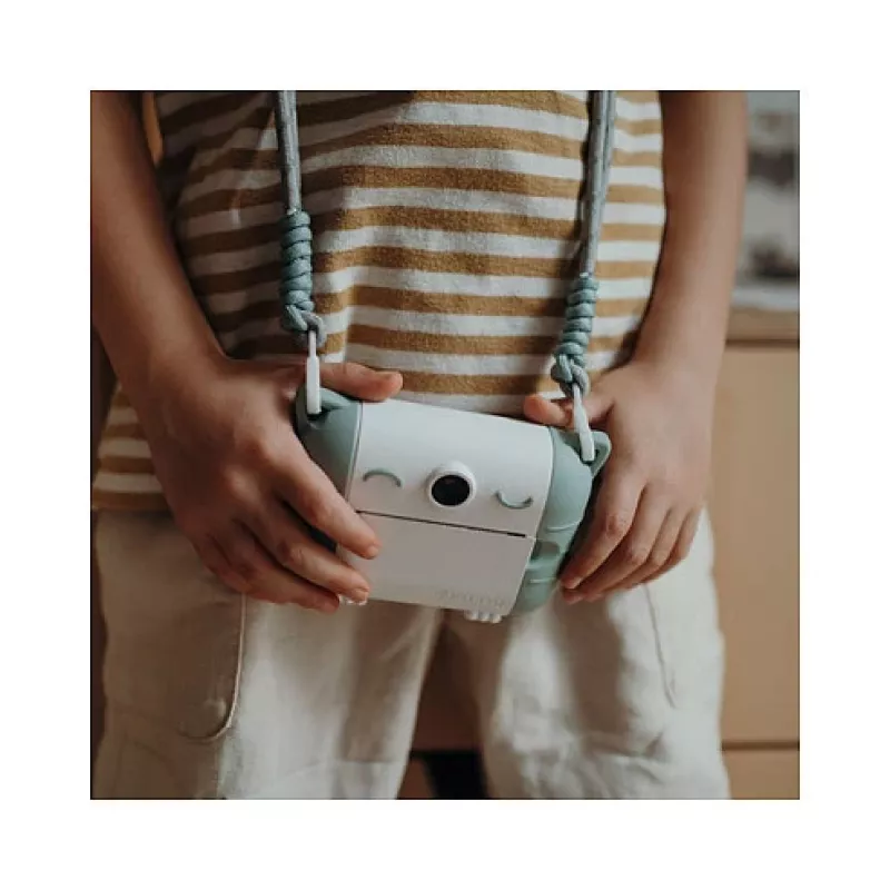 Cámara digital infantil KIDYWOLF Kidyprint Verde Blanco
