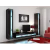 Estantería Cama VIGO NEW 180/40/30 negro/negro brillo