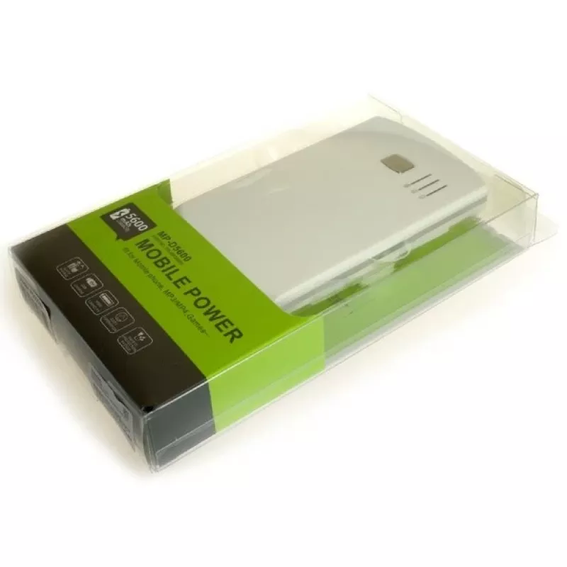 Batería externa PowerNeed P5600W de polímero de litio (LiPo) 5600 mAh blanca