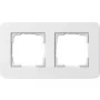 Placa de pared / tapa de interruptor GIRA 0212410 — acabado blanco sin tornillos