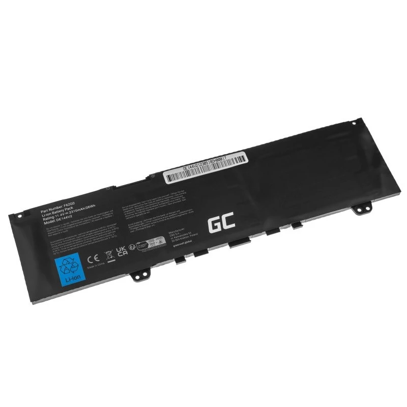 Batería Green Cell DE144V2 para DELL Inspiron 13 5370 7370 7373 7380 7386 Vostro 5370