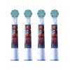 Oral-B EB10-4 Kids Spider-Man cabezales de cepillo de repuesto, 4 uds.