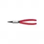 Knipex 44 11 J1 Alicates para anillos de seguridad para anillos interiores 12-25 mm punta recta