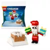 Juguete de construcción LEGO Santa's Chimney Polybag 30692 – mini set navideño de construcción
