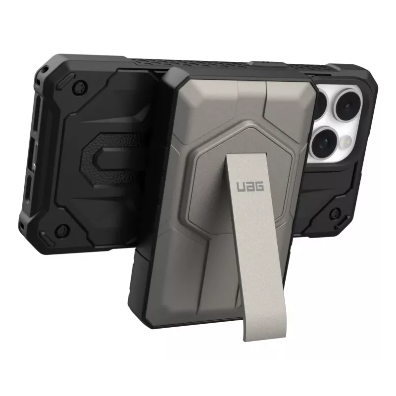 Urban Armor Gear 9B4411114036 Batería externa 10000 mAh Carga inalámbrica Negra, Titanium