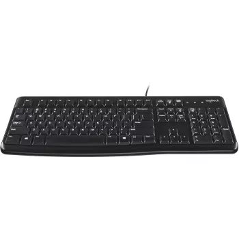 Teclado Logitech K120 USB QWERTY Español Negro (920-002499)