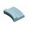 Almohada ortopédica de espuma viscoelástica ANTAR AT03002 — soporte contorneado para cabeza y cuello