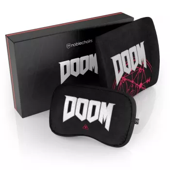 Set de cojines de espuma viscoelástica noblechairs - Edición DOOM