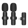 Micrófono inalámbrico Puluz PU3150B lavalier Lightning Type.