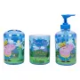 Set de baño Peppa Pig 3369 — set de accesorios de baño con dispensador y soporte