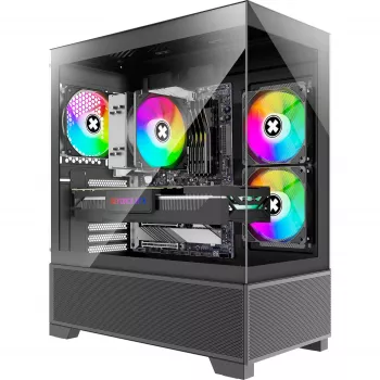 Caja semitorre ATX sin fuente de alimentación XG172 Xilence