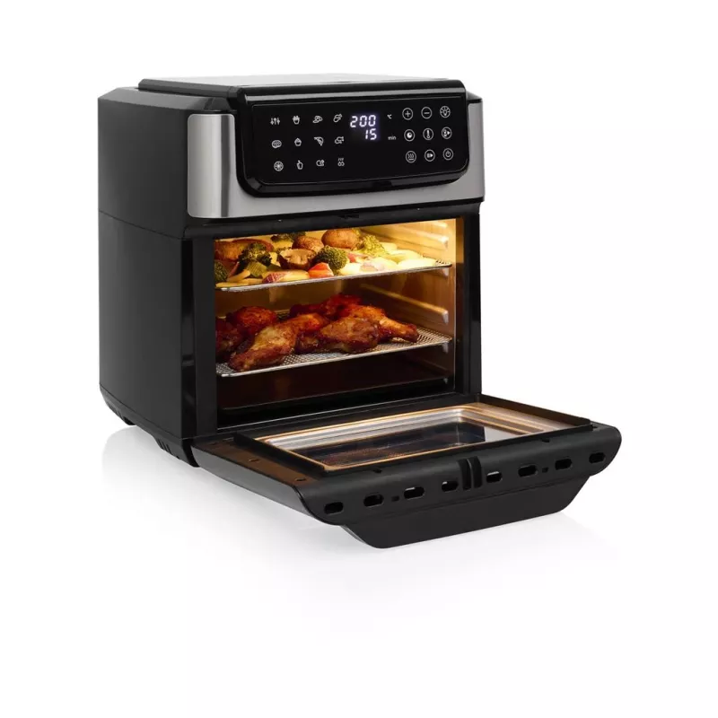 Freidora de aire Tristar FR-9068 1800 W 12 L, mini horno para encimera