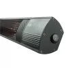 TunaBone | Estufa de infrarrojos eléctrica de pared para terraza | TB2580W-01 | Estufa para terraza | 2500 W | Número de niveles de potencia 3 | Apta para espacios de hasta 25 m² | Negro | IP55