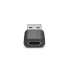Adaptador USB Hama, conector macho USB-A - conector hembra USB-C, USB 3.2 Gen2, 10 Gbit/s