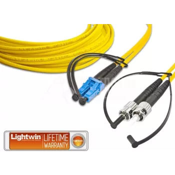 Lightwin LDP-09 LC-ST 5.0 Cable de fibra óptica 5 m Amarillo (LDP-09 LC-ST 5.0)