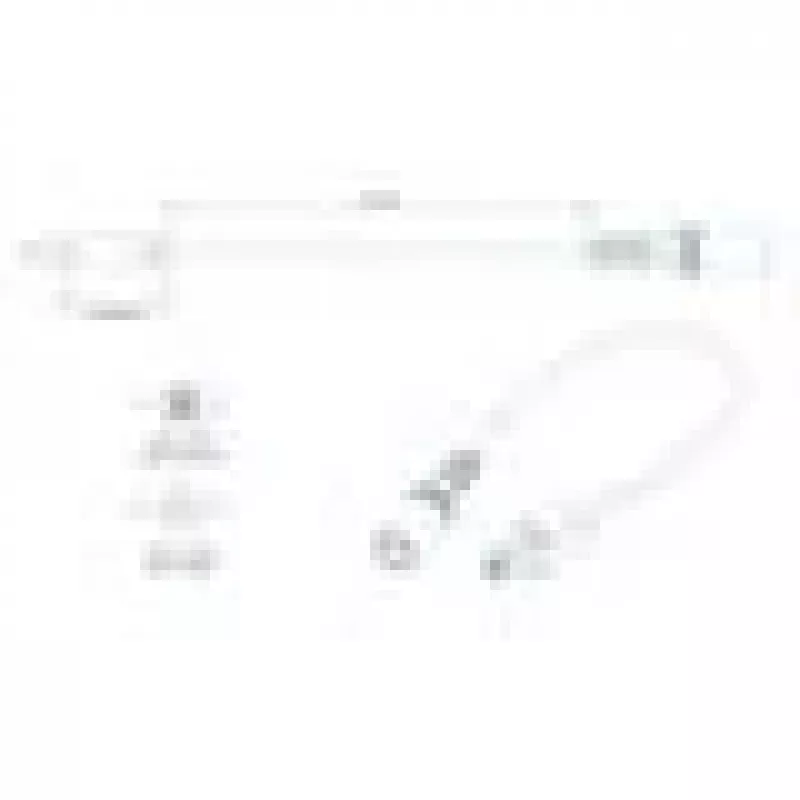 Cable de alimentación TELTONIKA PR2PD01B, 0,1 m, 4 polos, negro