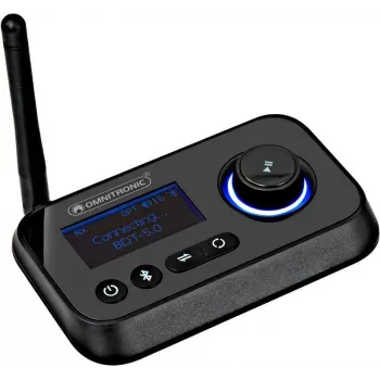 Transceptor Bluetooth Omnitronic BDT-5.0 Bluetooth 5.0 alcance 30 m