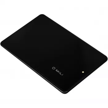 Etiqueta RFID MILI Ultron MiCard negra – 85×54×2,6 mm, 1 ud.