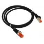 Cable de parcheo Alantec KKS6CZA0.5 F/UTP Cat.6 PVC 0,5 m negro