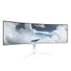 Monitor curvo Arozzi Nova 49 pulgadas (124,5 cm) Dual QHD 5120×1440 LED VA, 32:9, 4 ms, hub USB, altavoces, blanco
