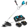 Makita DUR369APT2 Desbrozadora/recortadora de césped 1000 W AC/Batería Negro, Azul, Gris