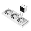 Refrigeración líquida para CPU Gamemax | GLACIER 360 LCD WH | Intel, AMD