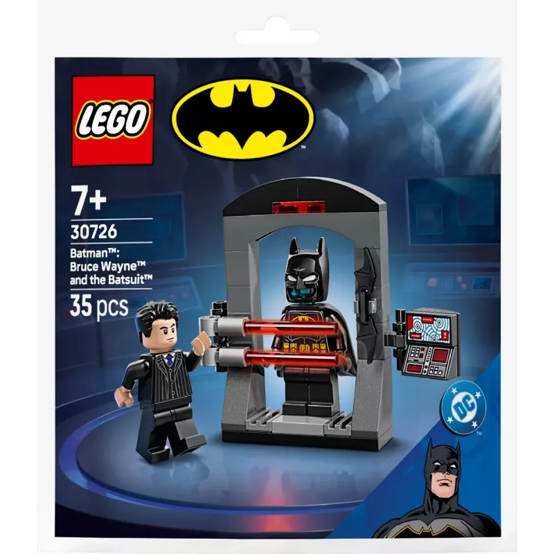 Bricks Super Heroes 30726 Batman: Bruce Wayne y el Batsuit