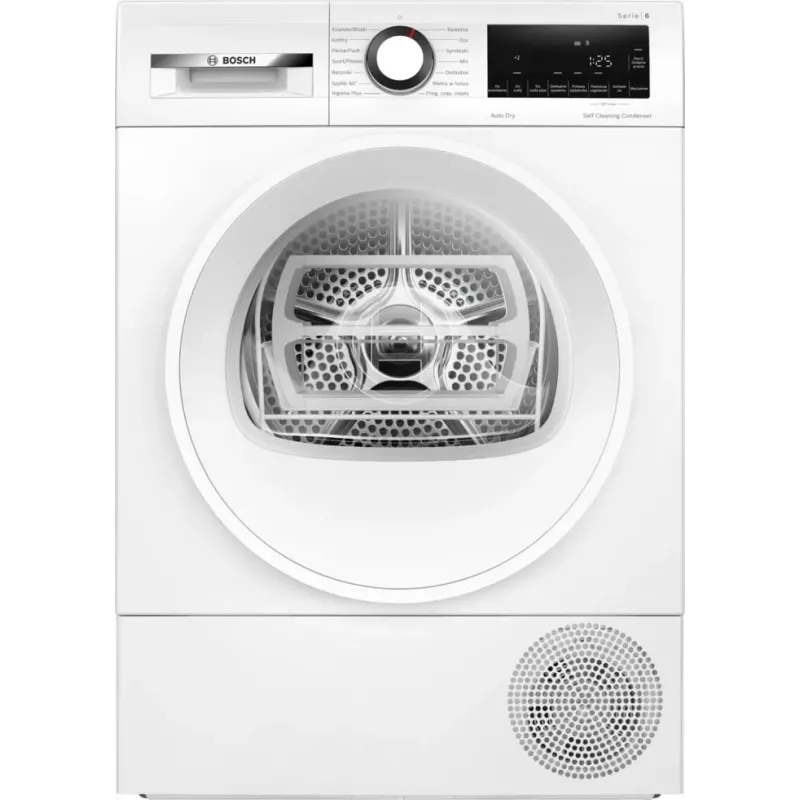 Secadora Bosch WQG145APPL 9 kg bomba de calor, 14 programas, indicador LED, blanca