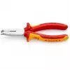 Alicates pelacables Knipex 13 46 165 rojo, amarillo