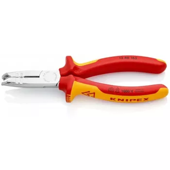 Alicates pelacables Knipex 13 46 165 rojo, amarillo