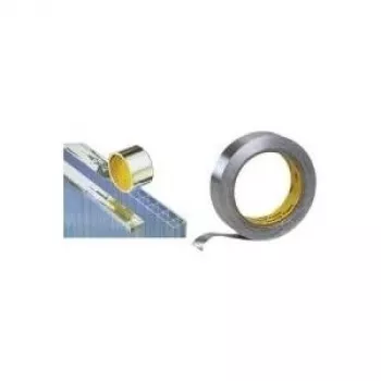3M 14365050 cinta adhesiva para interiores y exteriores 50 m, aluminio plata