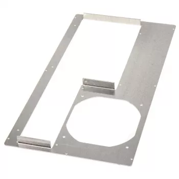 Placa trasera PCI DimasTech S0001RW para cajas HPTX, 10 ranuras, aluminio
