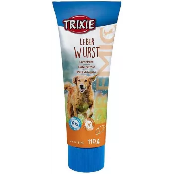 Premio Trixie 3176 110 g pasta de ave sin gluten y sin azúcar como premio para perros adultos, tubo