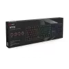 SAVIO STYX teclado mecánico gaming, Outemu Blue, Hot-Swap, RGB, USB, distribución US, tamaño completo, negro