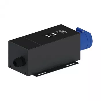 Caja de enchufes Bachmann 329.3032 Negro Azul