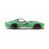 Coche Jada Toys Street Fighter 1969 Chevrolet 1:24 metal verde