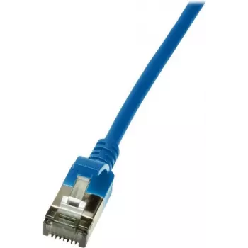 Cable de red LogiLink CQ9026S Azul 0,5 m Cat6a U/FTP (STP) (CQ9026S)