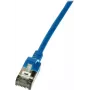 Cable de red LogiLink CQ9026S Azul 0,5 m Cat6a U/FTP (STP) (CQ9026S)