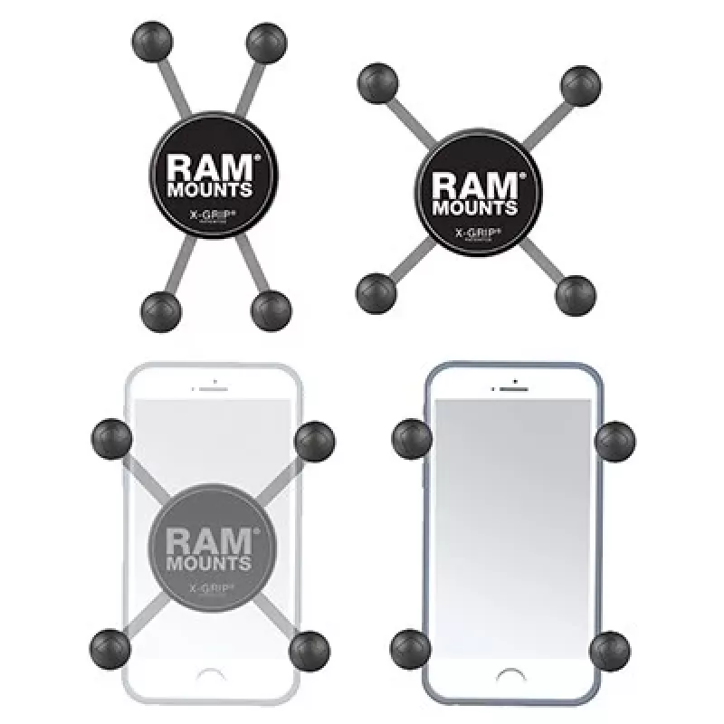 Soporte universal para telefono RAM Mounts X-Grip con rotula