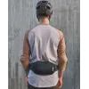 Riñonera POC Lamina Hip Pack, 2 L, Negro (Uranium Negro), unisex