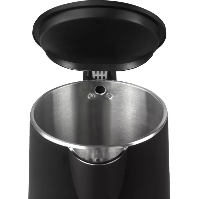 Hervidor eléctrico Gorenje K15DWBK – 1,5 L, 2200 W, negro, control por botones, base 360°