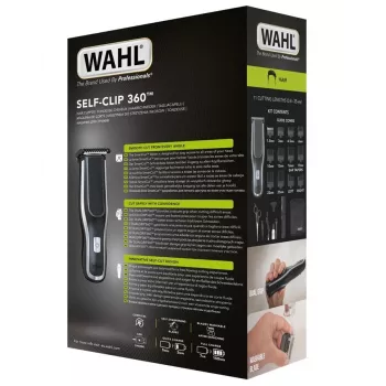 Wahl Self-Clip 360 negro, plata litio-ion (Li-Ion)