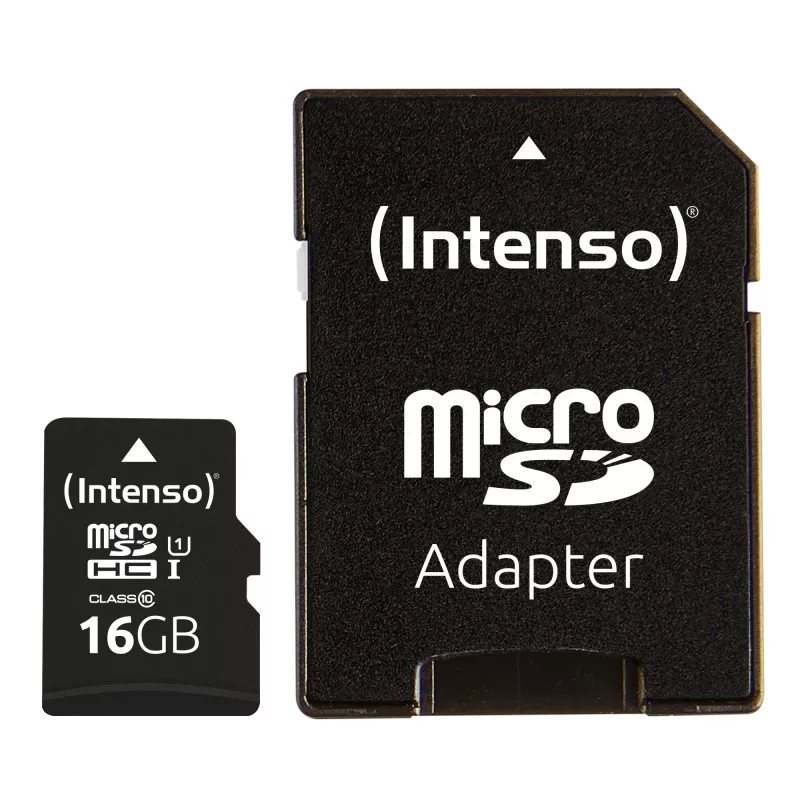 Memoria flash Intenso 16GB microSDHC UHS-I Class 10