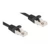 Cable de red DeLOCK conector macho RJ50 a conector macho RJ50 S/FTP 0,25 m negro